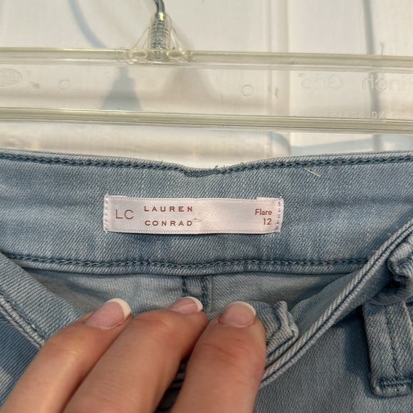 LC Lauren Conrad Flare Jeans size 12 - Picture 4 of 4